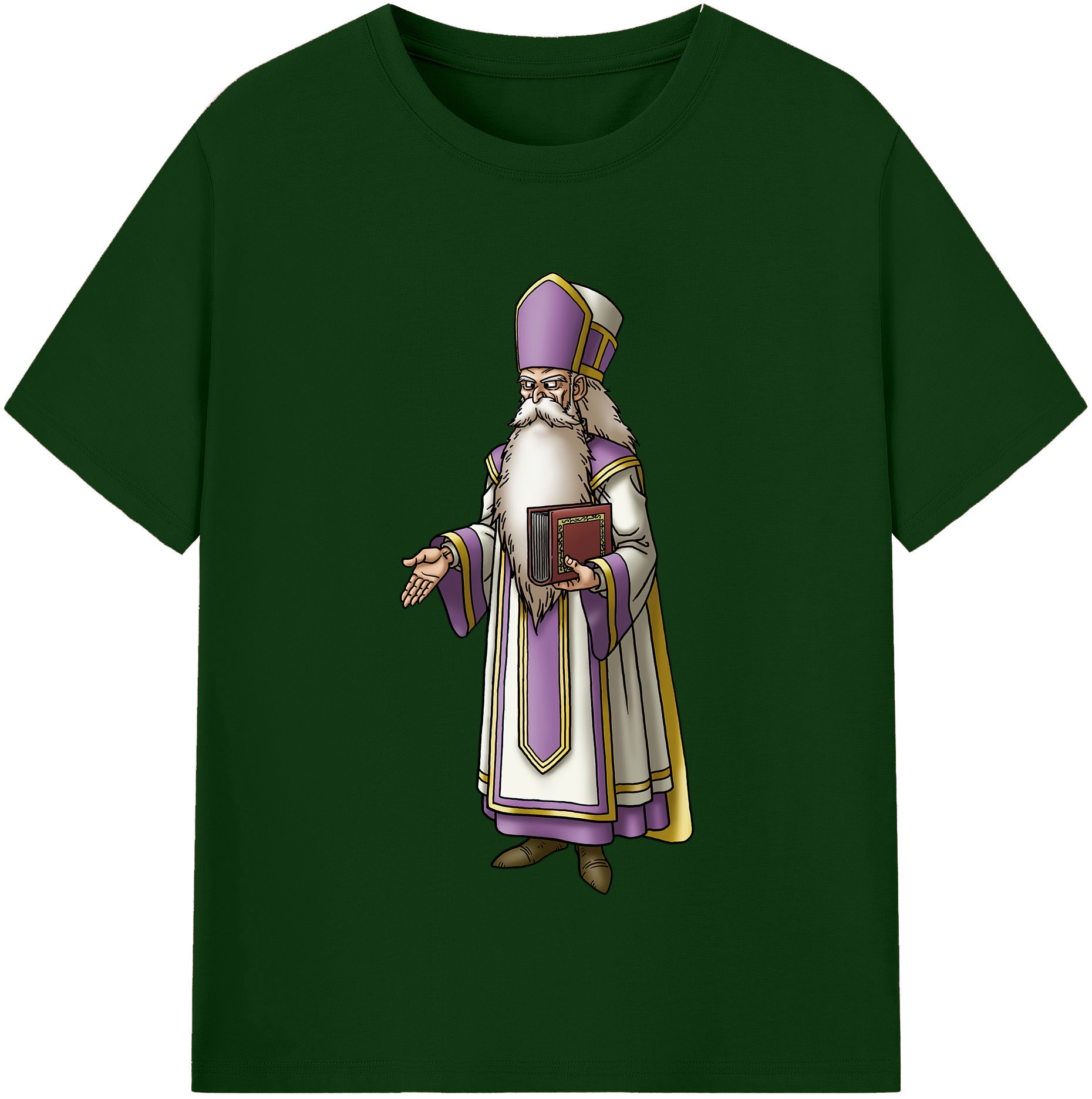 （画像用） ドラゴンクエスト Doragon Kuesuto Dragon Quest 綿100％半袖Tシャツ（フロントプリント）